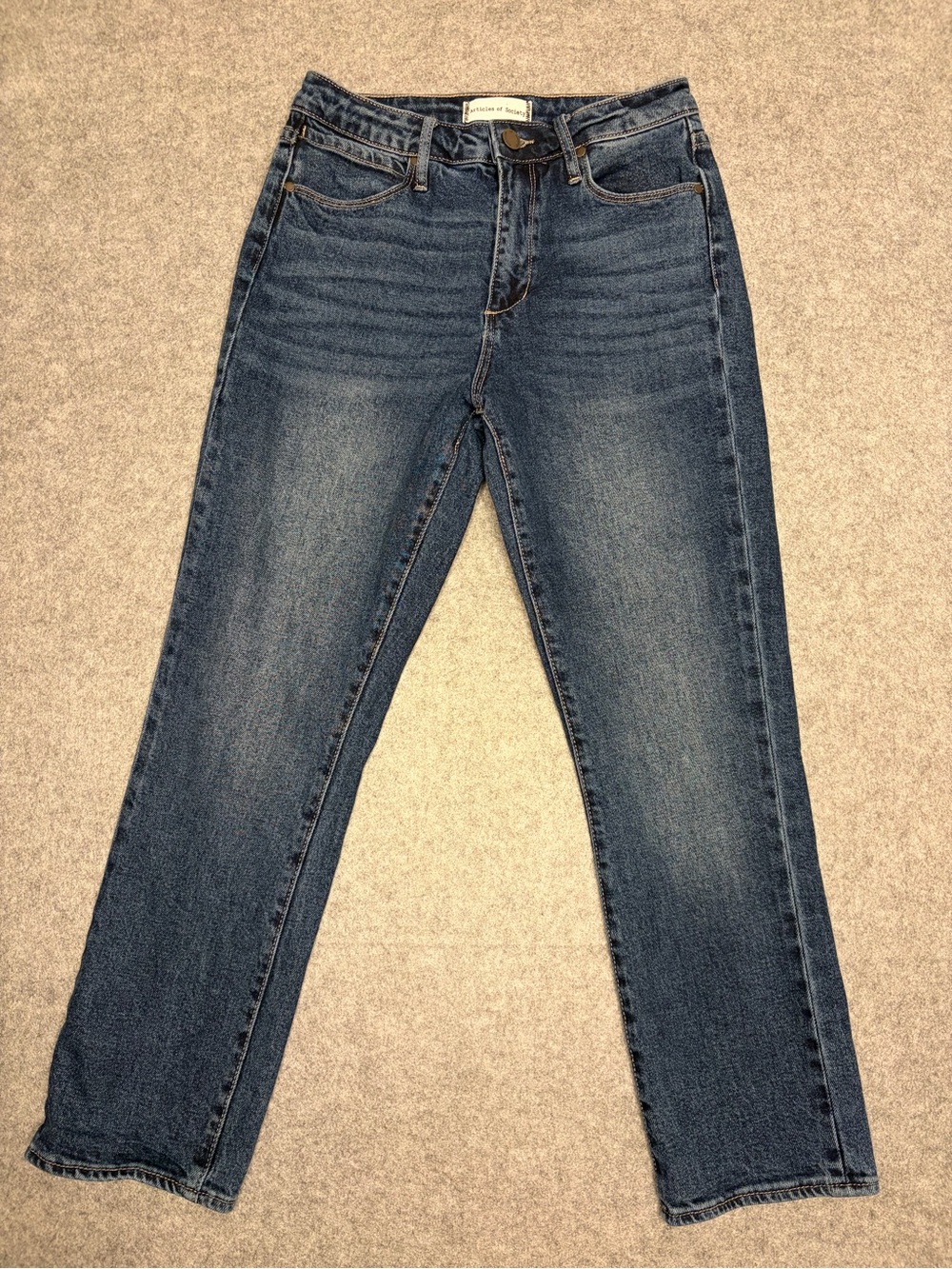 Articles of Society Classic High-Rise Women’s Jeans - Medium Wash Blue